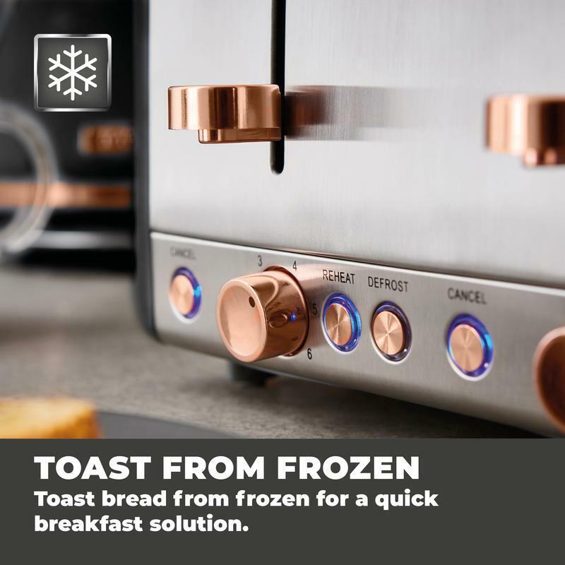 Tower Cavaletto Pyramid Kettle, 2 Slice Toaster, Canisters, Bread Bin Kitchen Set (Black) - Vibe Home