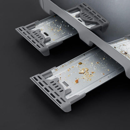 Tower Sera Kettle & 4 Slice Toaster Kitchen Set (Grey) - Vibe Home
