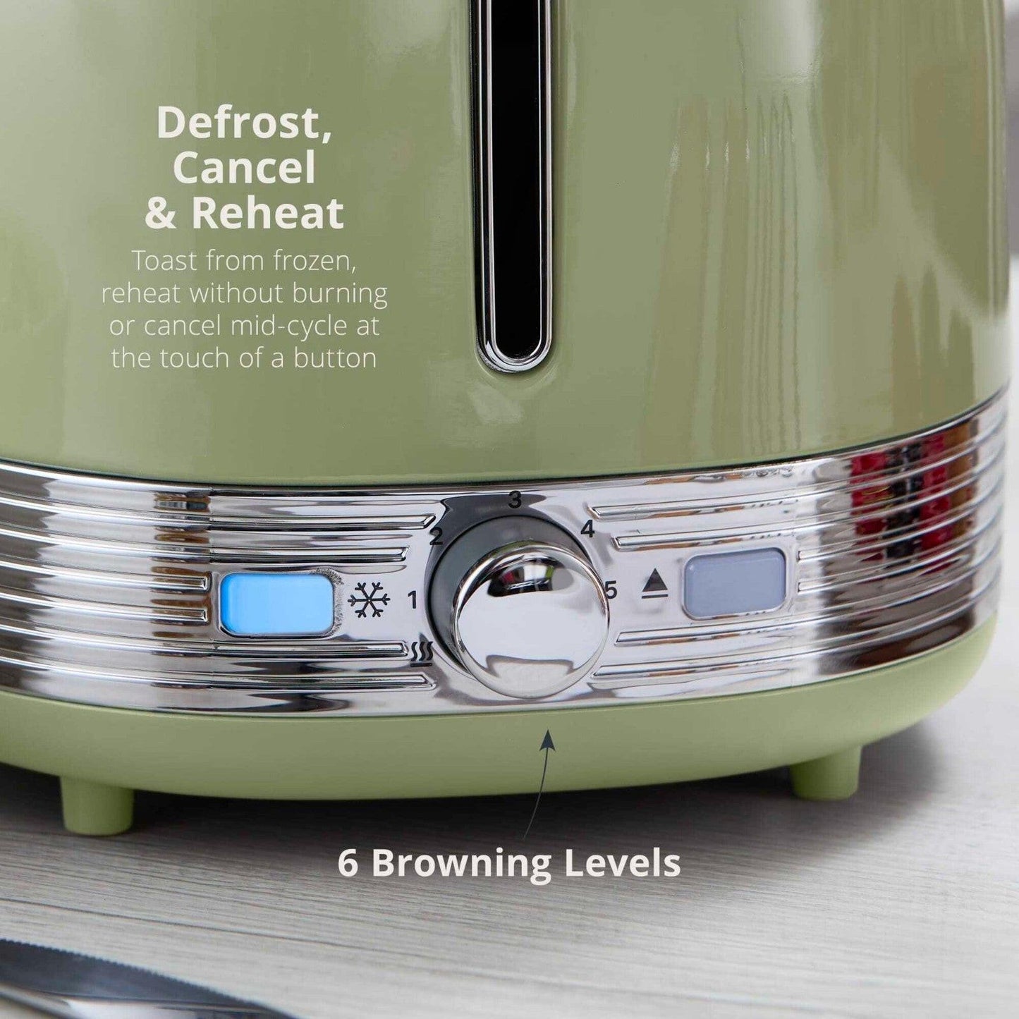 Swan Retro Pyramid Kettle & 2 Slice Toaster Kitchen Set (Green) - Vibe Home