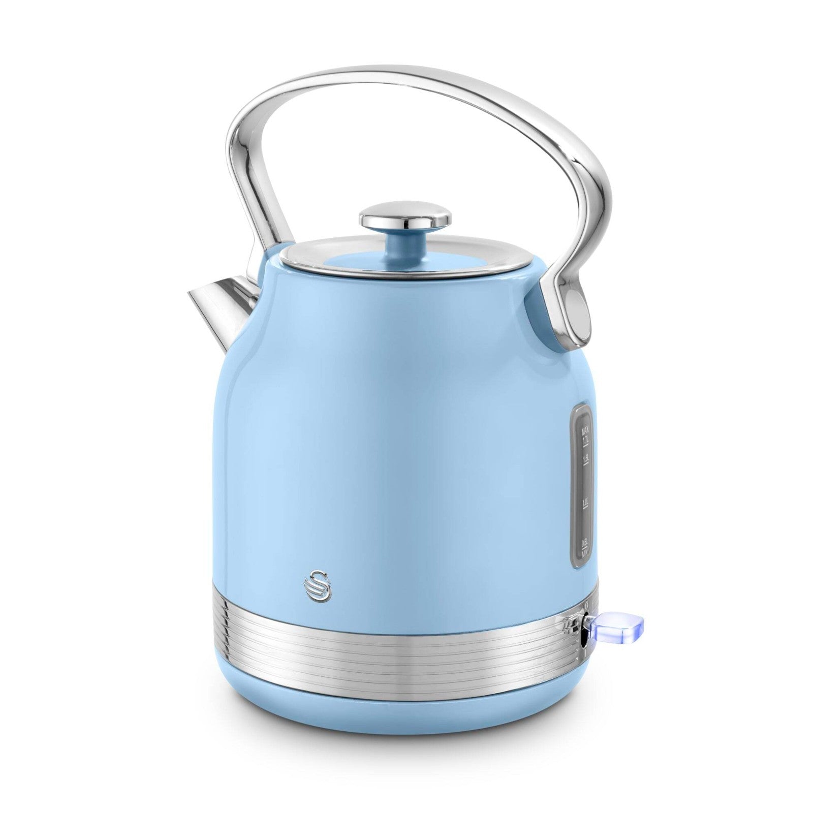 Swan Retro Traditional Kettle SK14631BLU (Blue) - Vibe Home