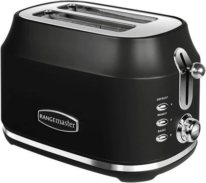 Rangemaster Classic 2 Slice Toaster RMCL2S201BK (Matt Black)