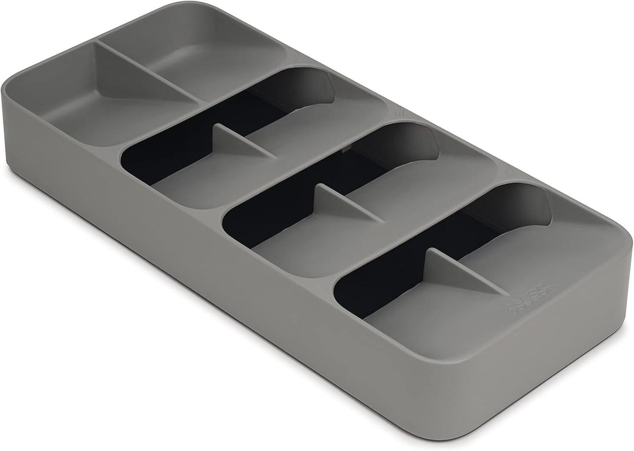 Joseph Joseph Grey DrawerStore Large Compact Cutlery Organiser 85152 - Vibe Home