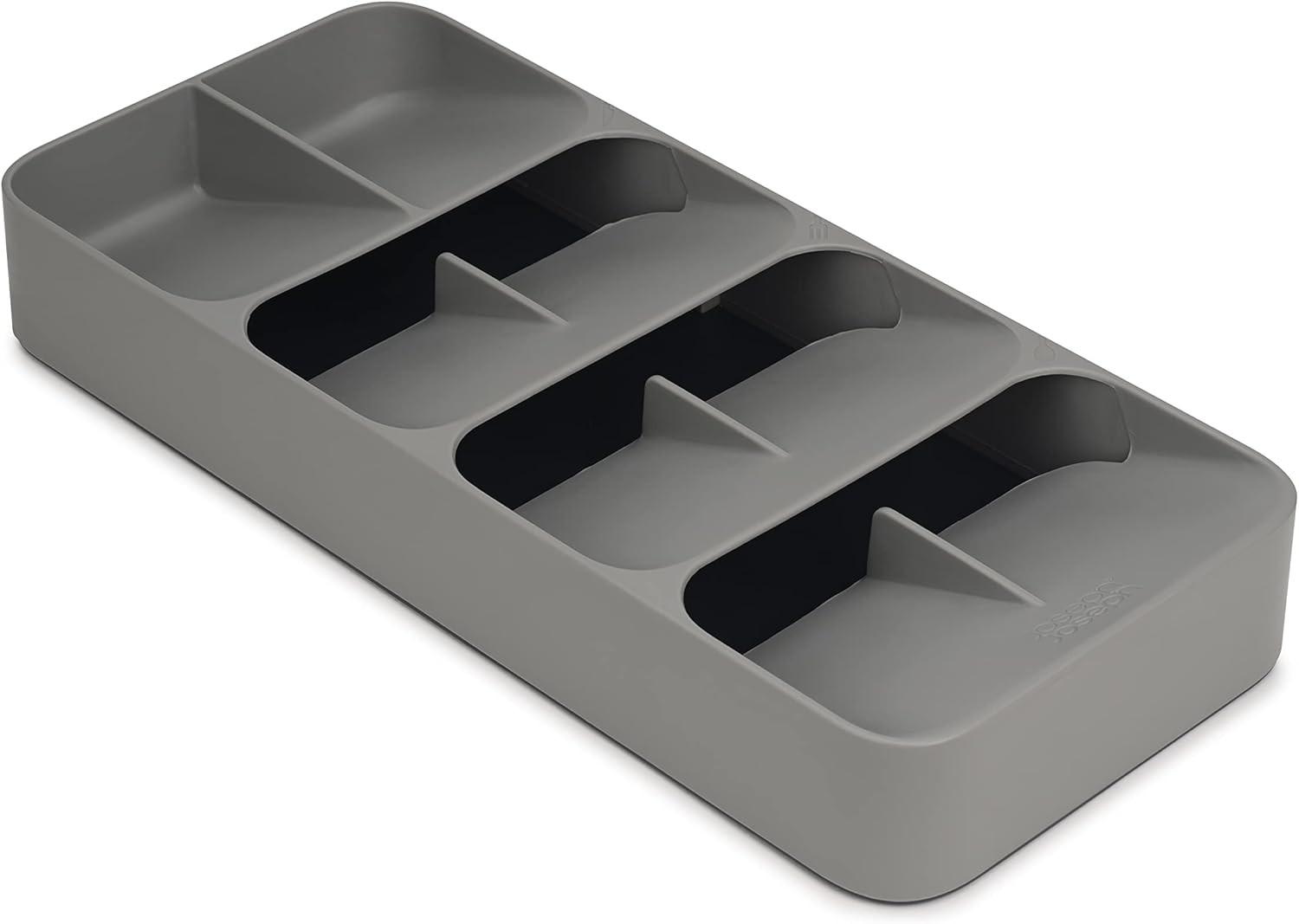 Joseph Joseph Grey DrawerStore Large Compact Cutlery Organiser 85152 - Vibe Home