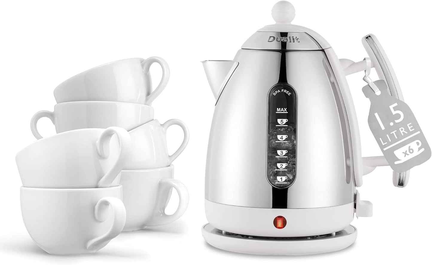 Dualit Lite Jug Kettle 72016 (White)