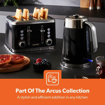 GEEPAS Arcus Kettle GK38078UK-BK (Black)