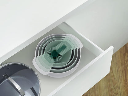Joseph Joseph Nest 9 Plus 9-Piece Food Preparation Set 40112 (Green)