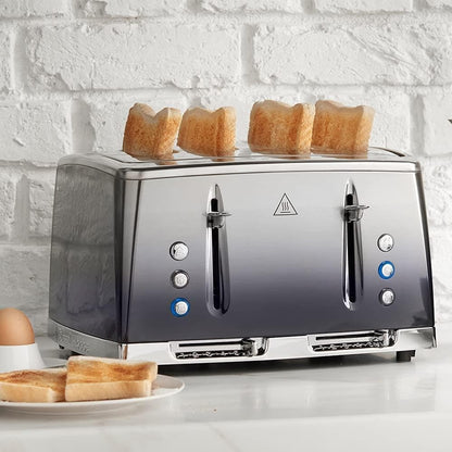 Russell Hobbs Eclipse 4 Slice Toaster 25141 (Midnight Blue Accents)