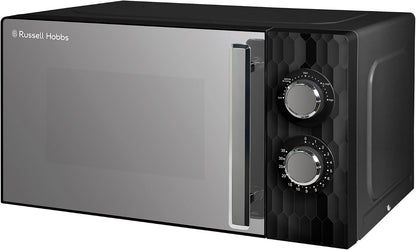 Russell Hobbs Honeycomb 17L 700W Manual Microwave RHMM715B (Black)