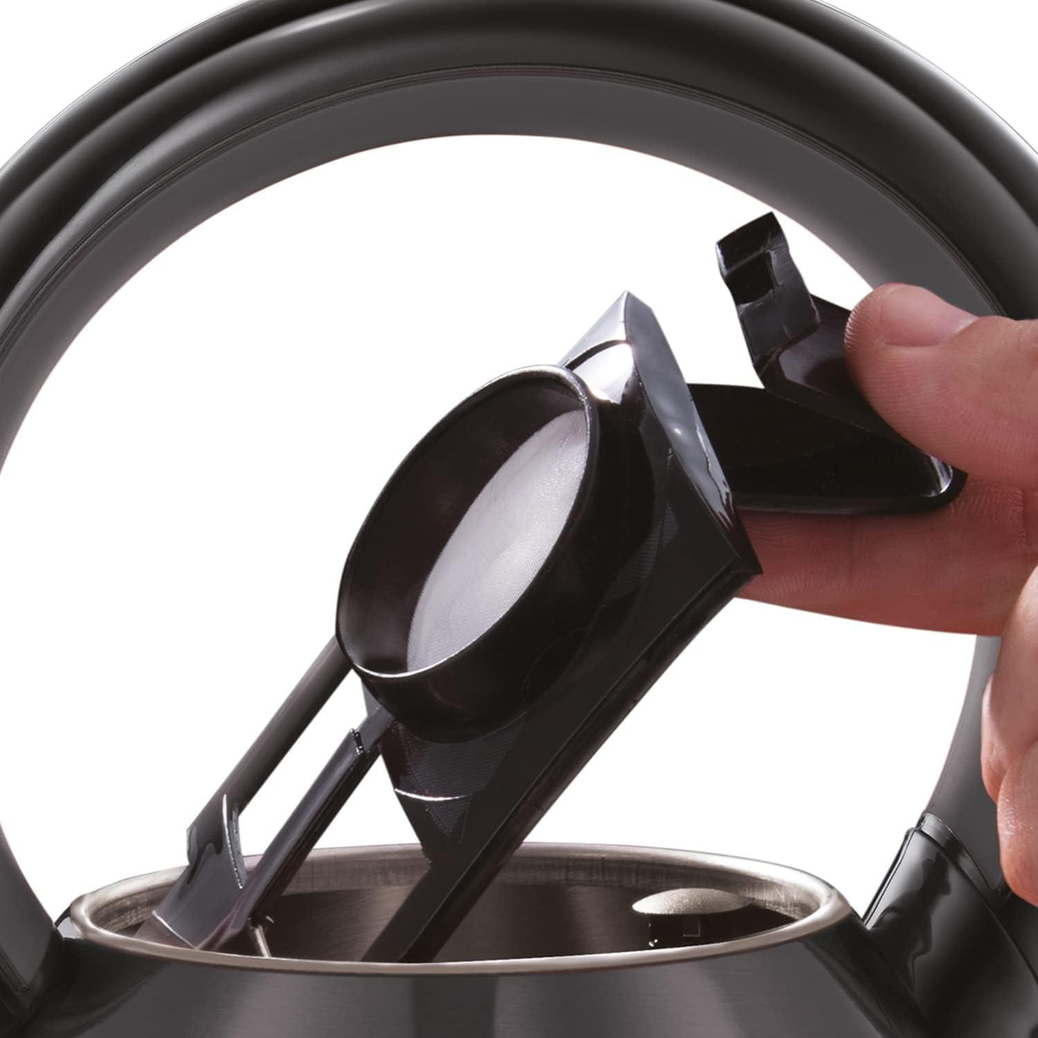 Russell Hobbs Traditional Pyramid Kettle 26412 (Grey) - Vibe Home