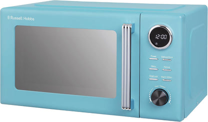 Russell Hobbs Hanley 20L 800W Digital Microwave RHMD838RB (Retro Blue)