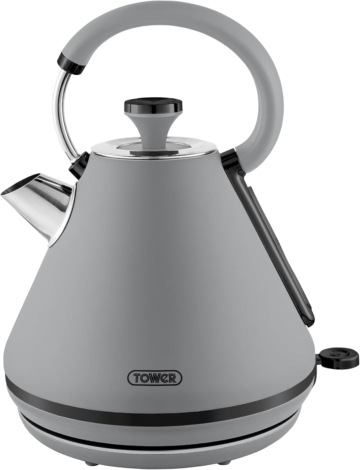 Tower Sera Pyramid Kettle 1.7L 3KW T10079GRY (Grey)