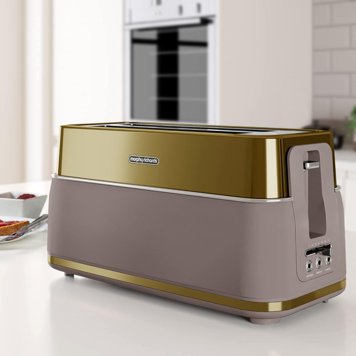 Morphy Richards Signature Opulent Gold Toaster