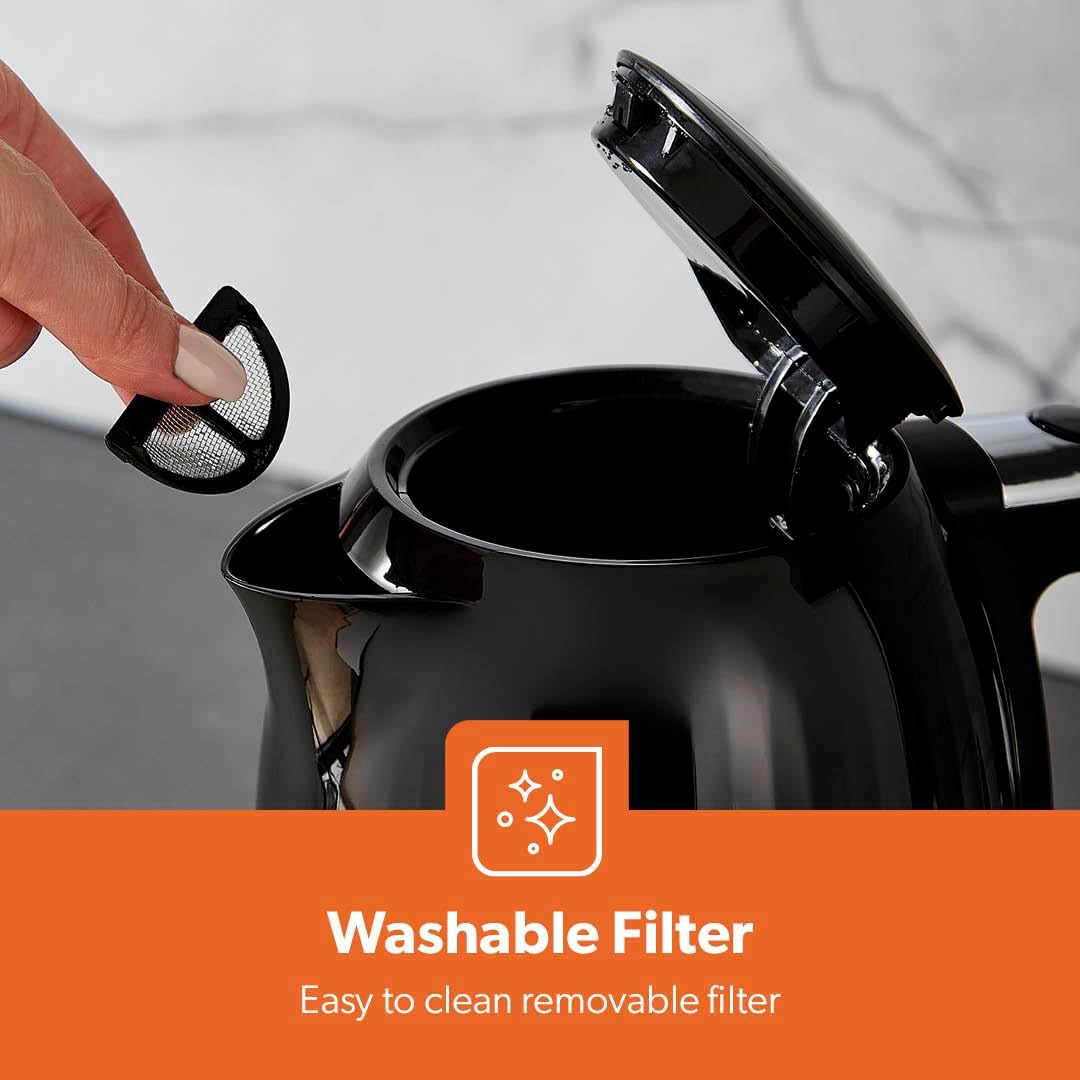 GEEPAS Fluted Kettle GK38068UK-BK (Black)