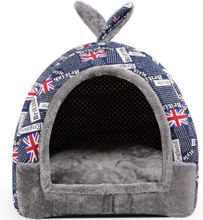 Pet Cats & Small Dogs Igloo Beds, Warm Doggy Igoo Beds,