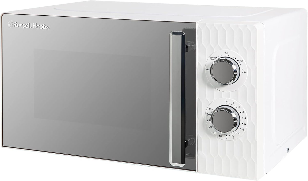 Russell Hobbs Honeycomb 17L 700W Manual Microwave RHMM715 (White)