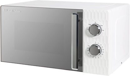 Russell Hobbs Honeycomb 17L 700W Manual Microwave RHMM715 (White)