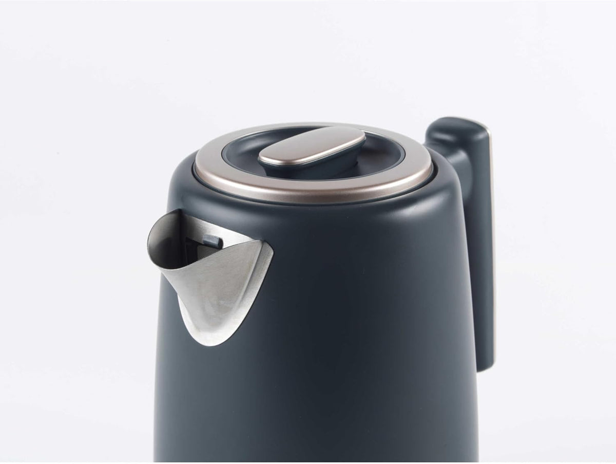 Salter Salter Marino Kettle, 4 Slice Toaster & Canister Kitchen Set (Grey/Blue)