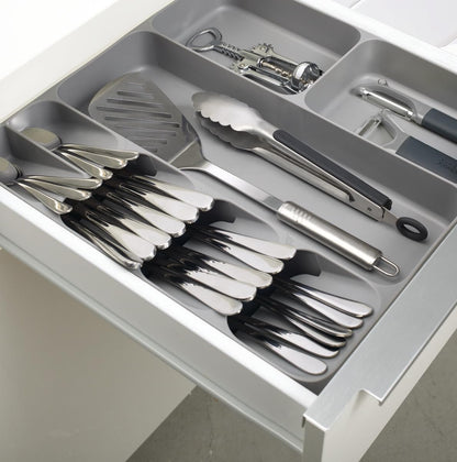 Joseph Joseph DrawerStore Cutlery Kitchen Utensils Drawer Organiser (Grey)