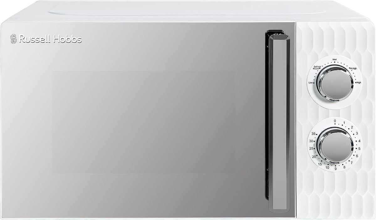 Russell Hobbs Honeycomb 17L 700W Manual Microwave RHMM715 (White)