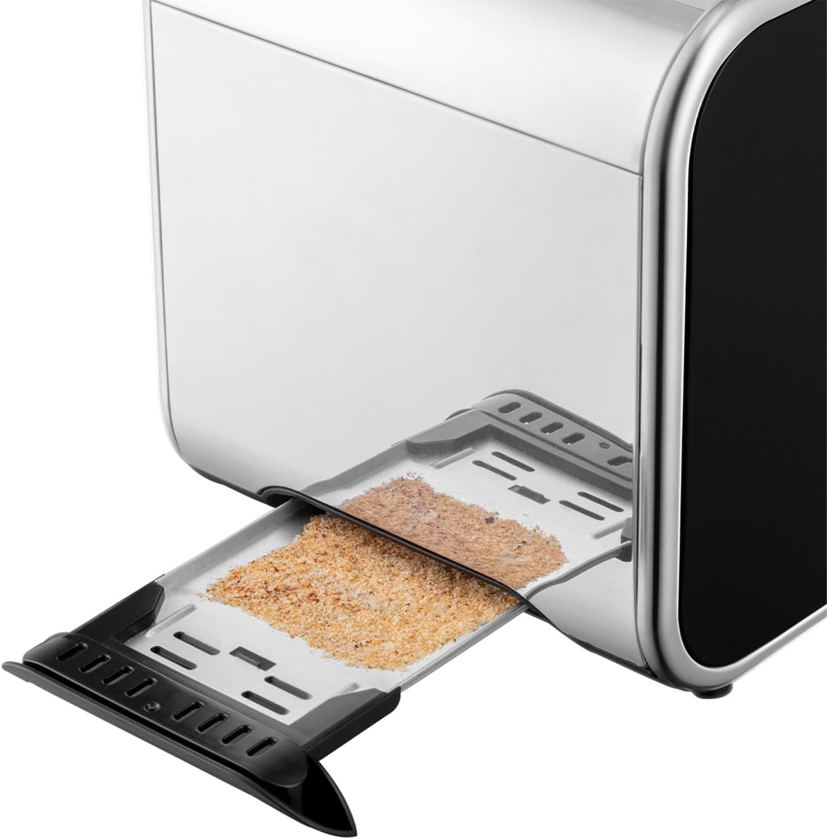 Russell Hobbs Distinctions Pyramid Kettle, 2 Slice Toaster & Microwave Kitchen Set (Black)