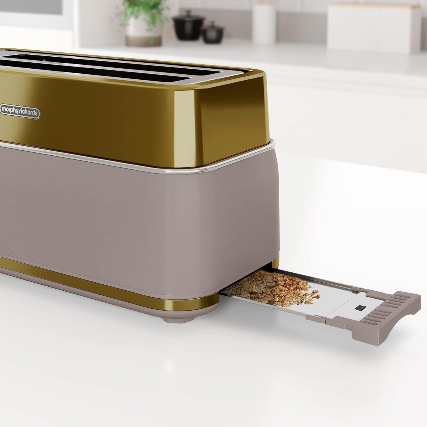 Morphy Richards Signature Opulent Gold Toaster