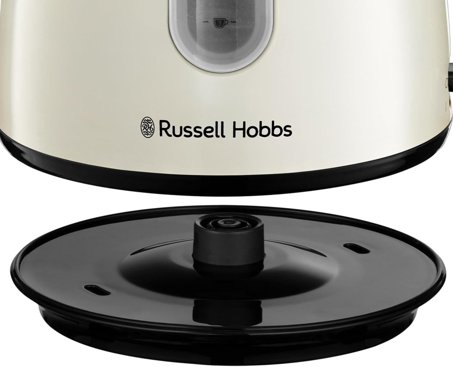 Russell Hobbs Stylevia Pyramid Kettle 28132 (Cream).
