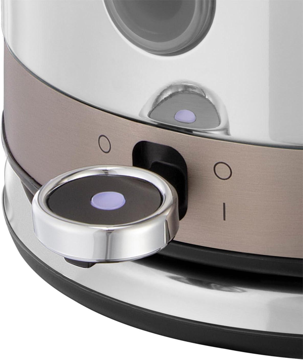 Russell Hobbs Distinctions Pyramid Kettle 26422 (Titanium) - Vibe Home
