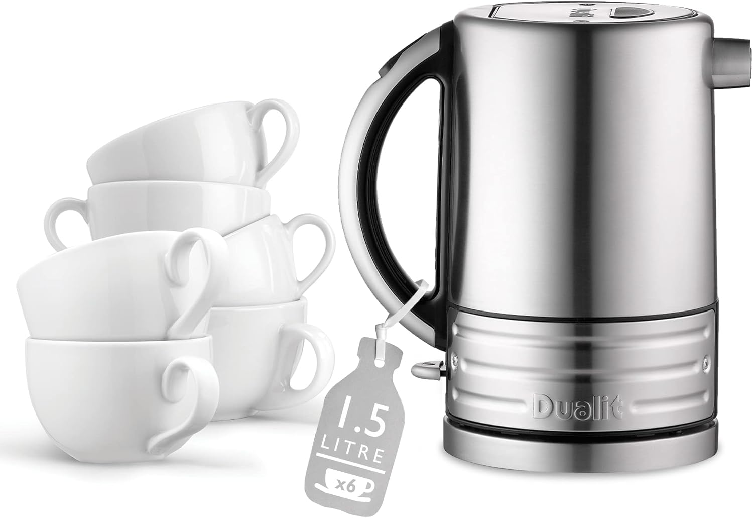 Dualit Architect Kettle Stainless Steel 72905 (Brushed Silver)