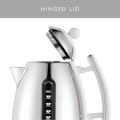 Dualit Lite Kettle Polished High Gloss Finish 72015 (Gloss White)