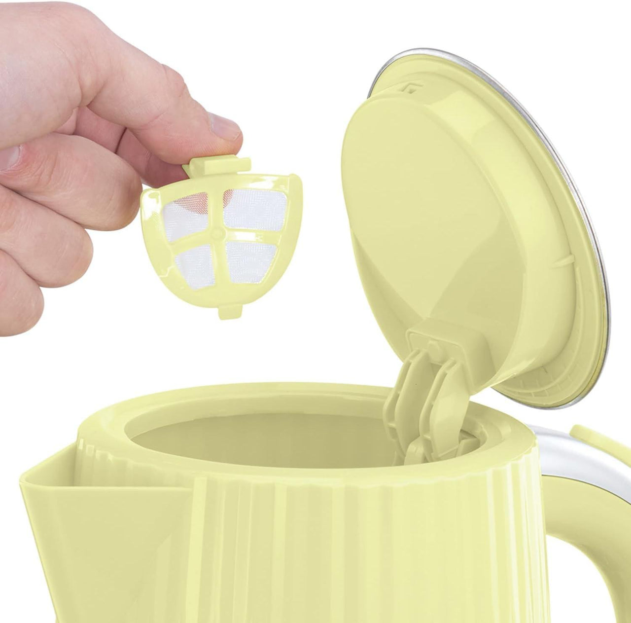 Russell Hobbs Eden Kettle 27363 Yellow (Lemon) - Vibe Home