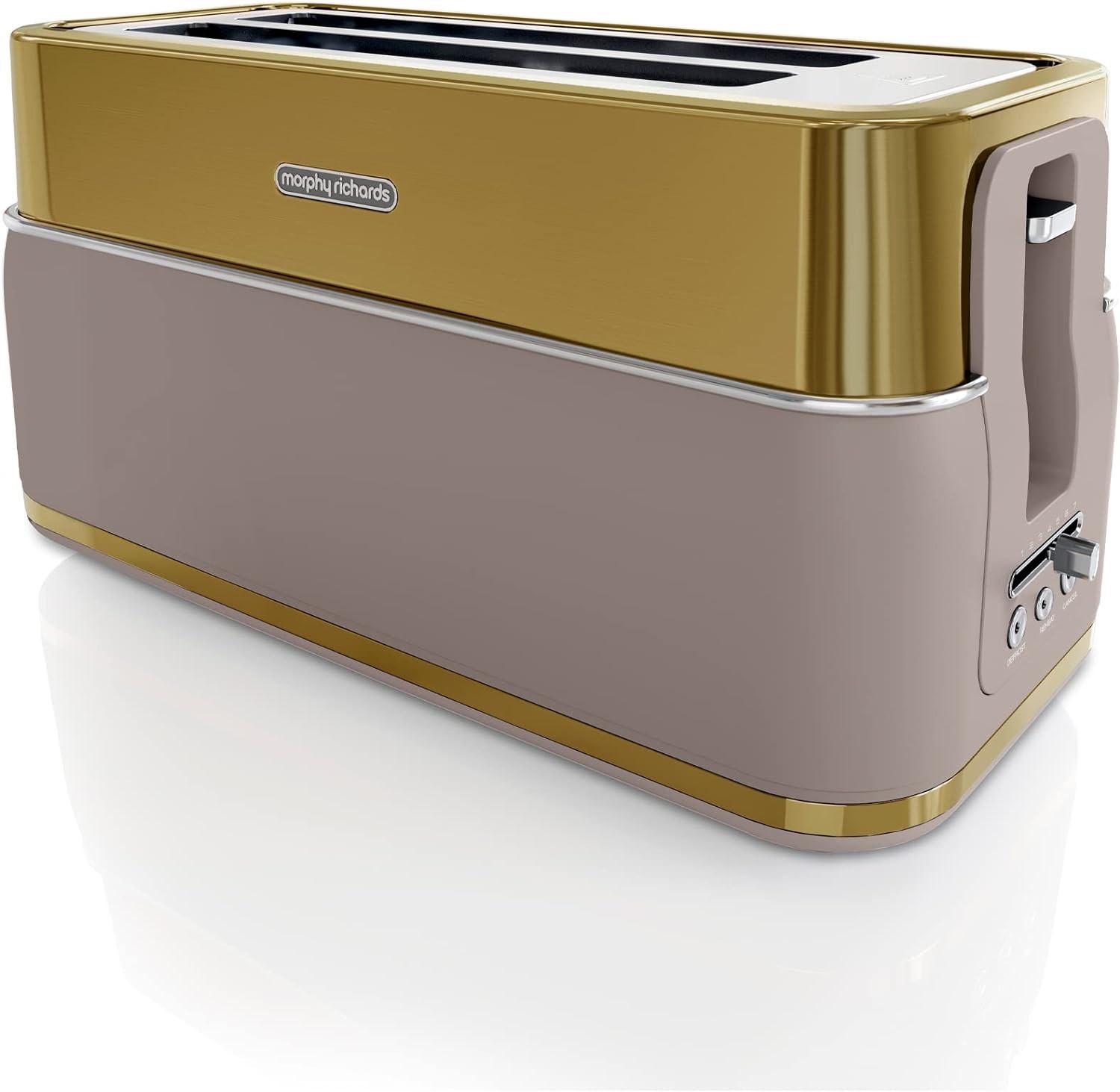 Morphy Richards Signature Opulent Gold Toaster