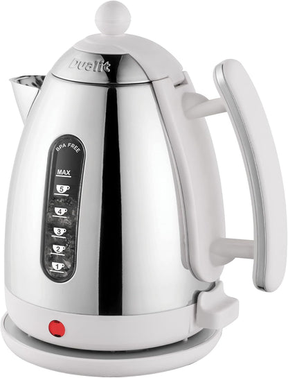 Dualit Lite Kettle Polished High Gloss Finish 72015 (Gloss White)