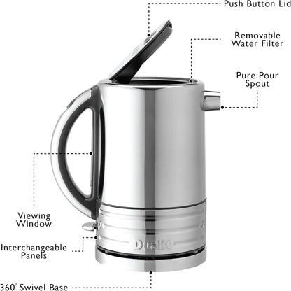 Dualit Architect Kettle Stainless Steel 72926 (Grey Trim)