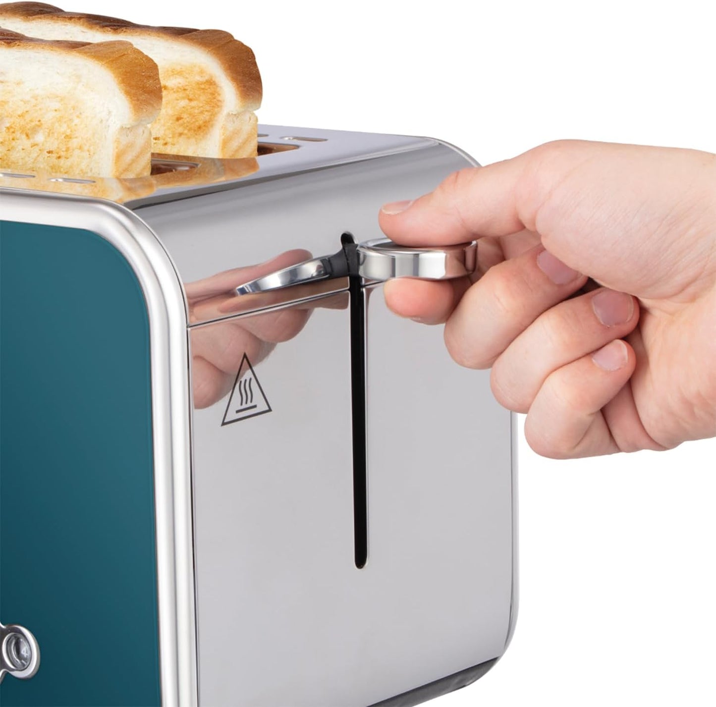 Russell Hobbs Distinctions 2 Slice Toaster Extra Long Slots 26431 (Ocean)