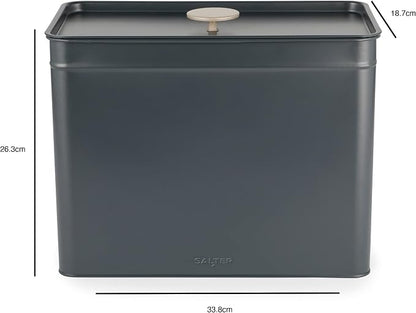 Salter Salter Marino Bread Bin & Canister Set (Grey/Blue)
