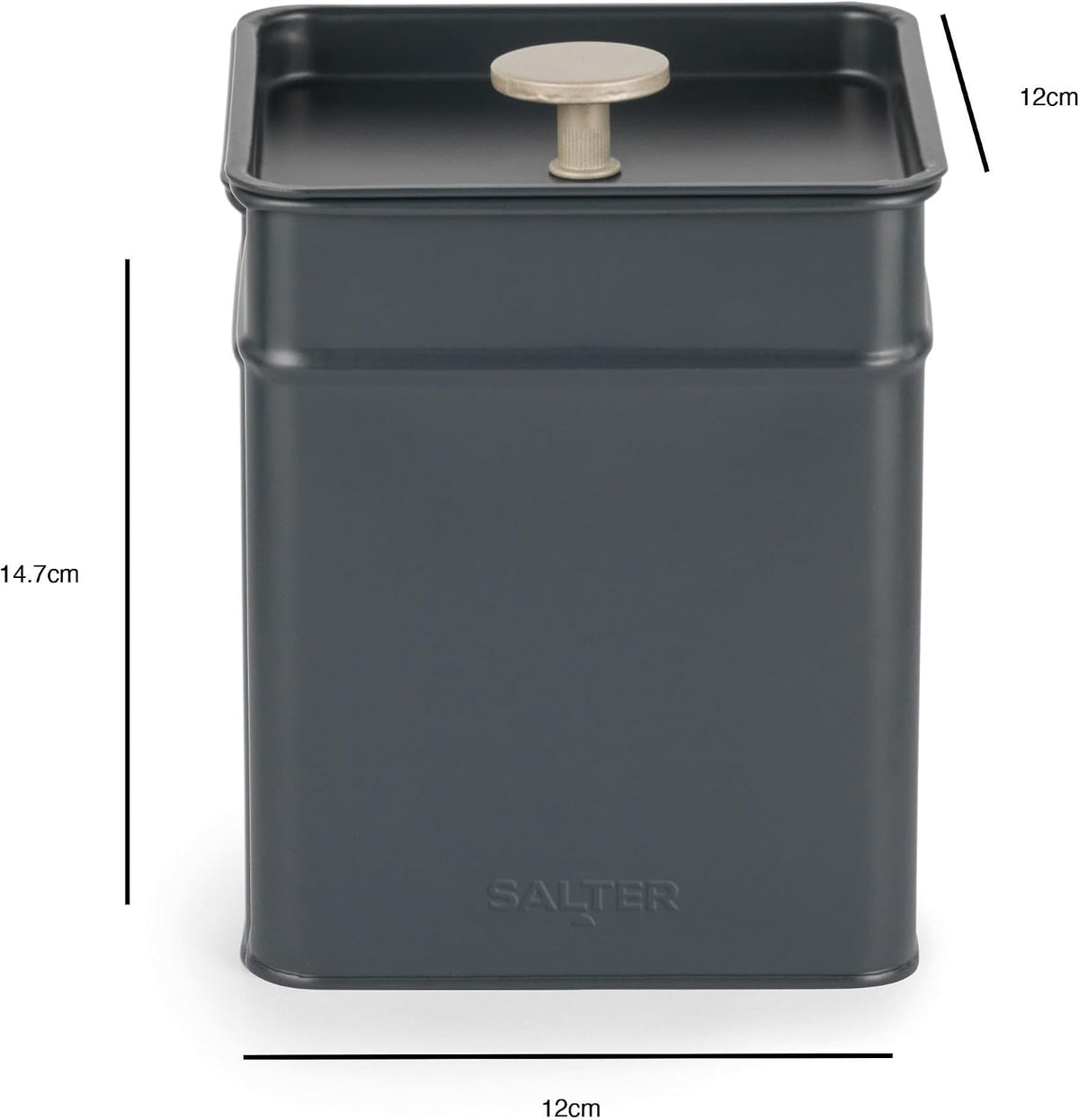 Salter Salter Marino Kettle, 4 Slice Toaster & Canister Kitchen Set (Grey/Blue)