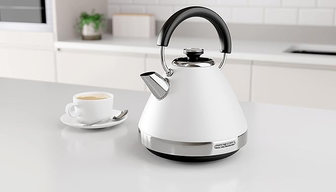 Morphy Richards Venture Kitchen White Kettle & Toaster Set