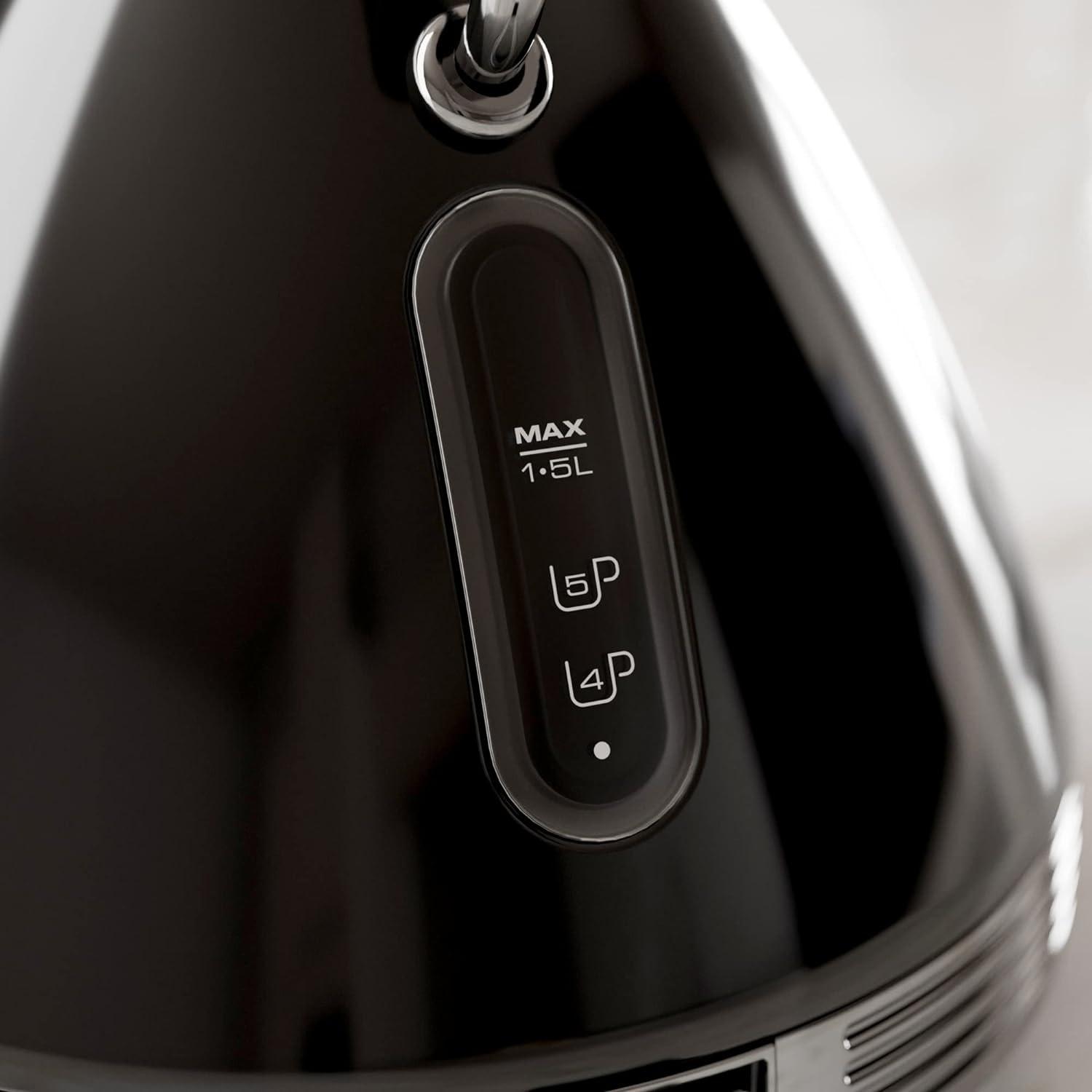 Morphy Richards Venture Black Kettle 100331 - Vibe Home