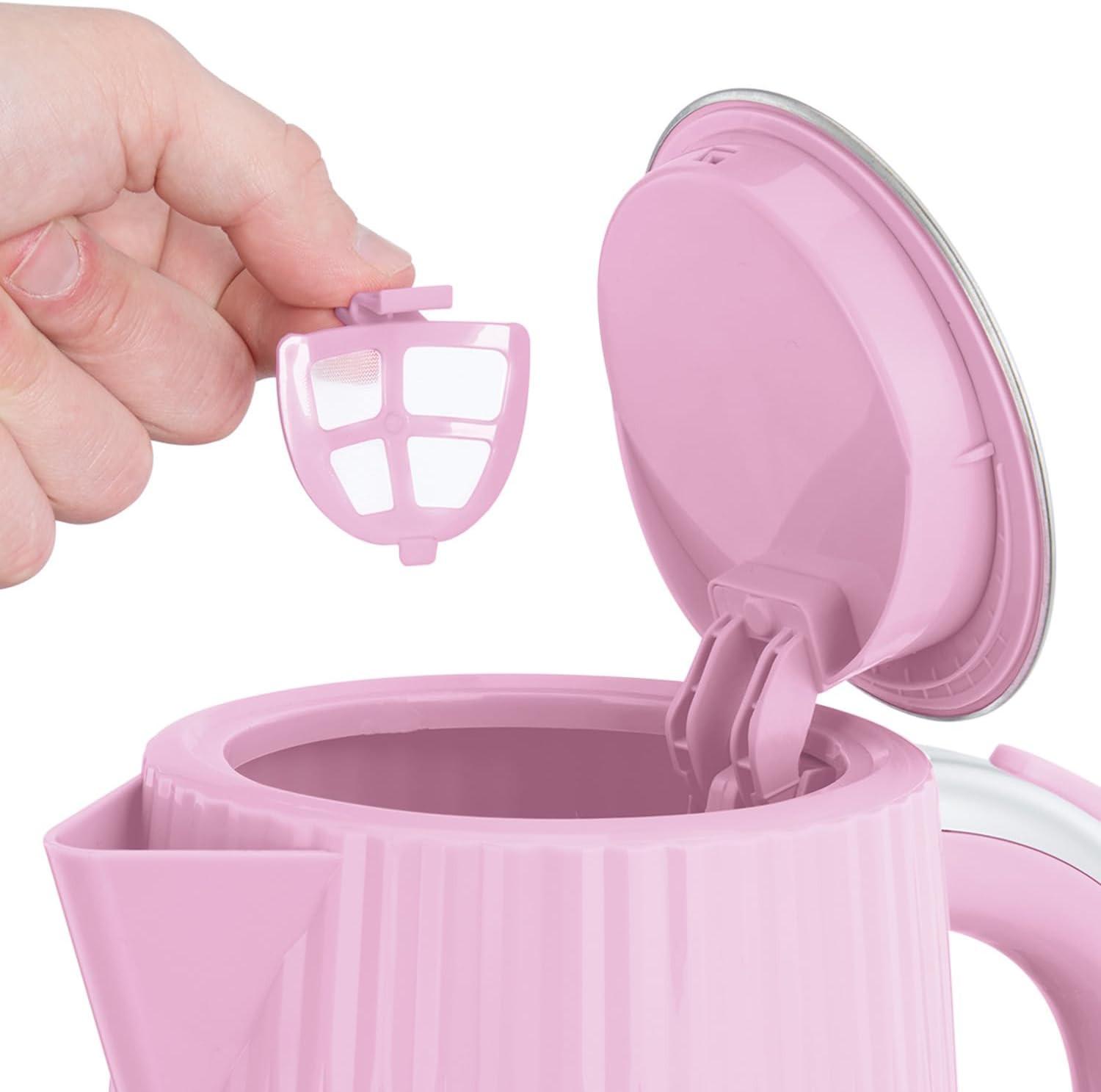 Russell Hobbs Eden Kettle 27362 Pink (Raspberry) - Vibe Home