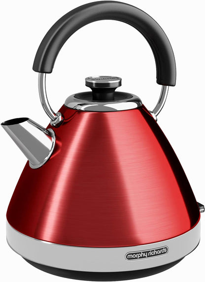 Morphy Richards 100133 Venture Pyramid Kettle Red