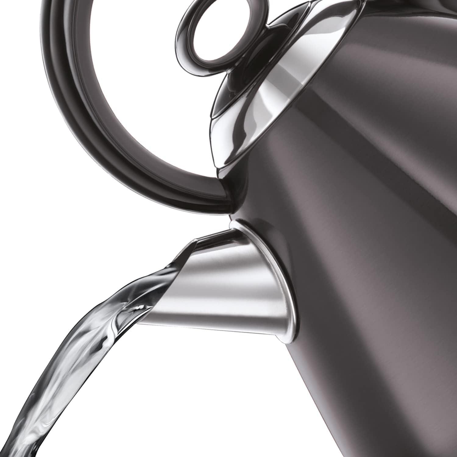 Russell Hobbs Traditional Pyramid Kettle 26412 (Grey) - Vibe Home