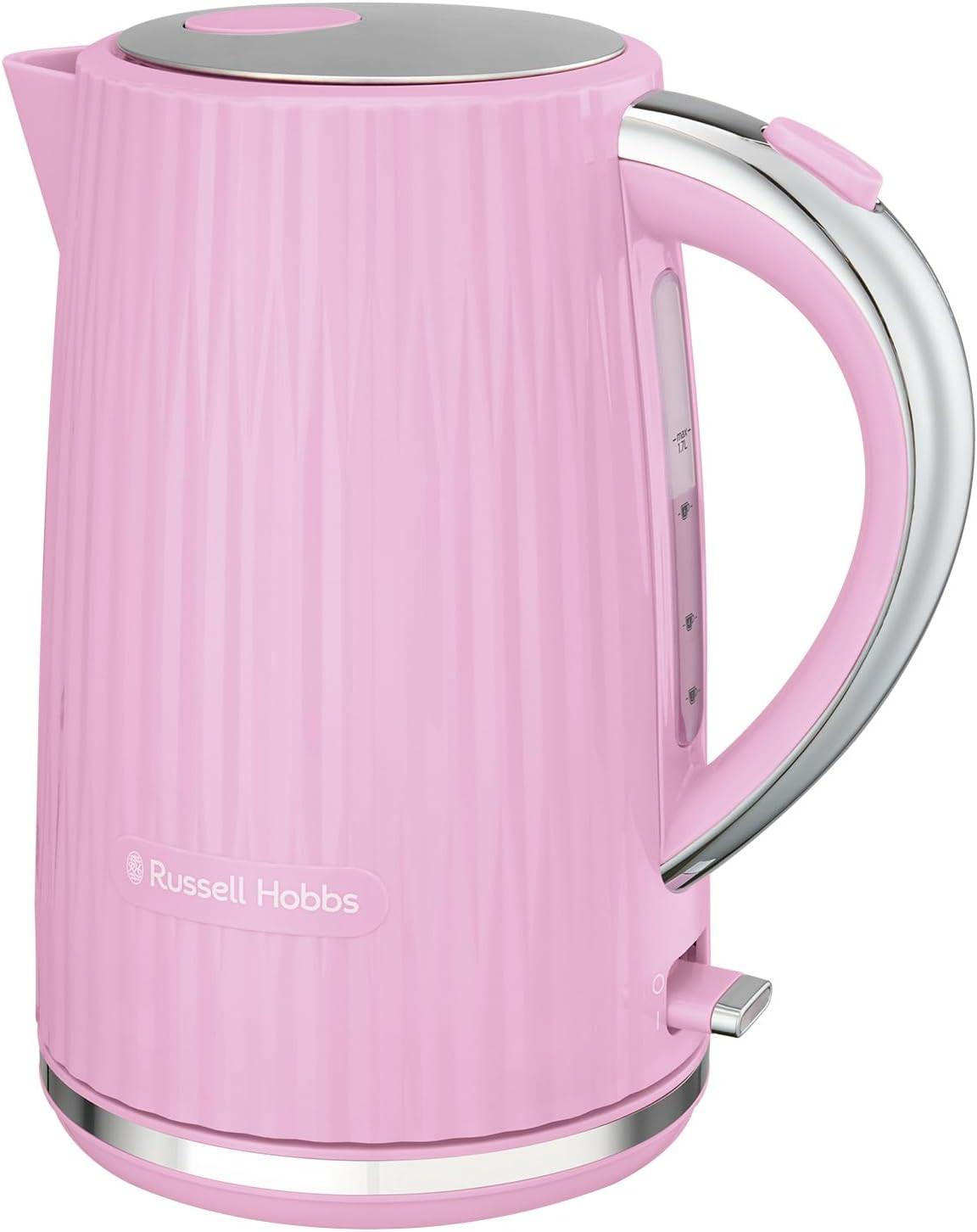 Russell Hobbs Eden Kettle 27362 Pink (Raspberry) - Vibe Home