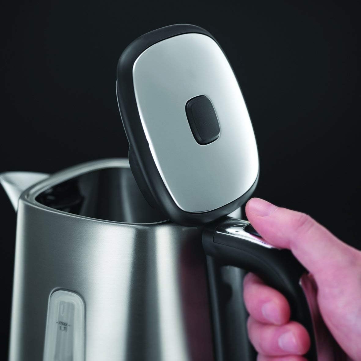 Russell Hobbs Luna Grey Kettle Stainless Steel 23211