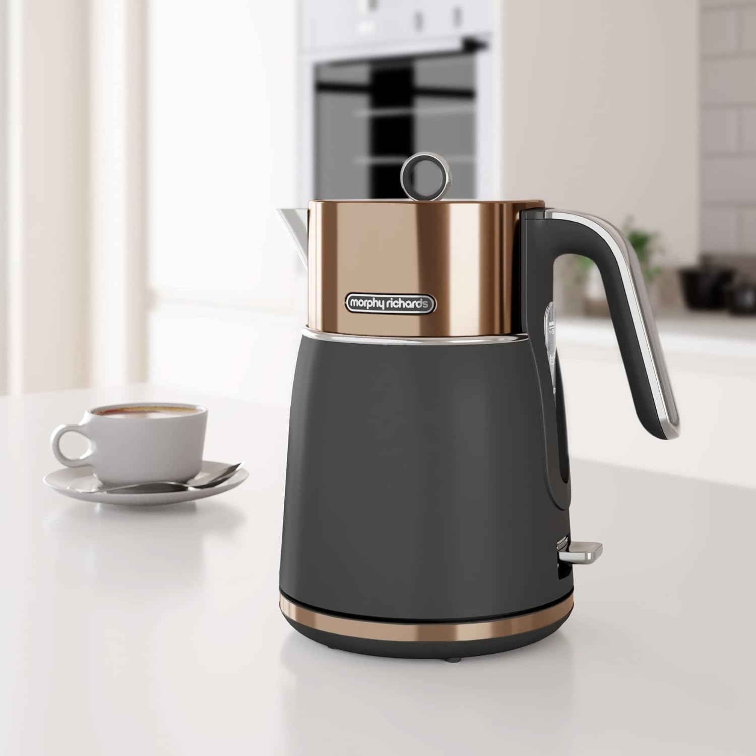 Morphy Richards Signature Opulent Grey & Copper Kettle 100742