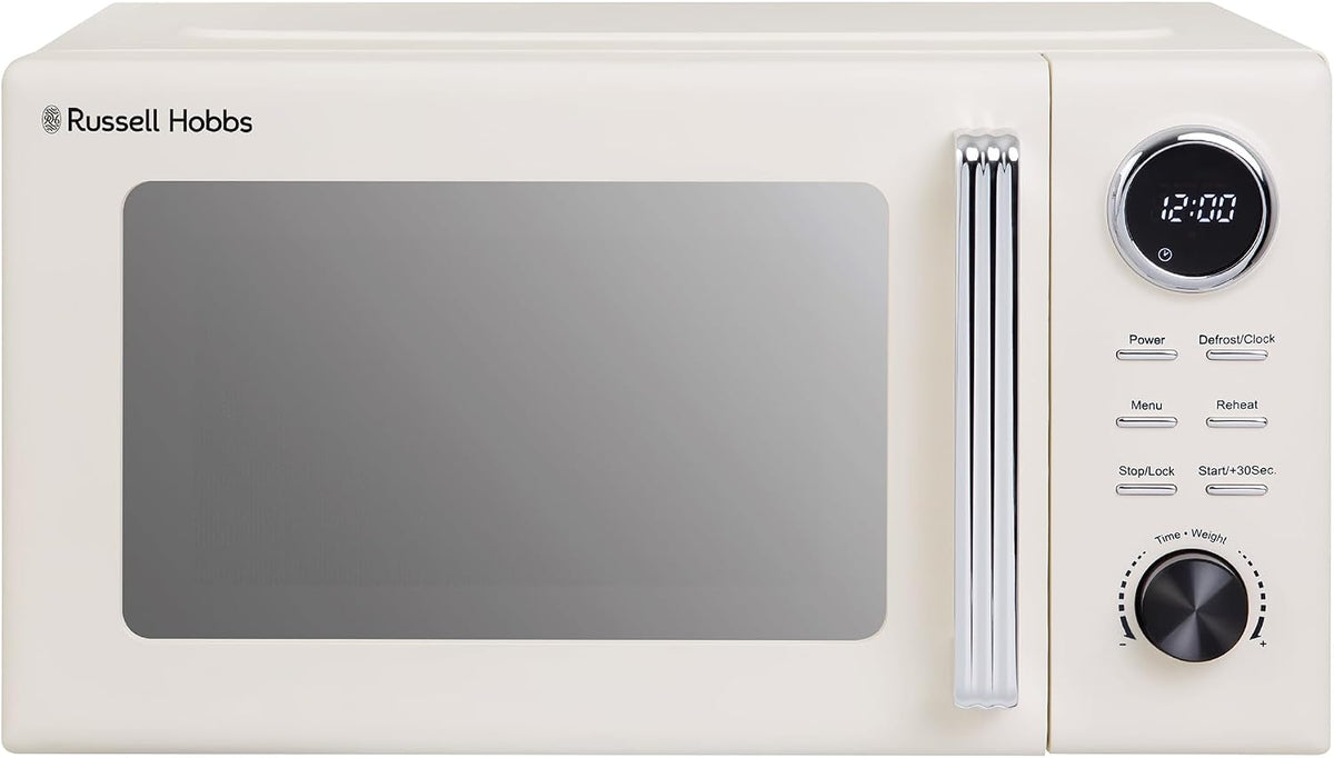Russell Hobbs Hanley 20L 800W Digital Microwave RHMD838JW (Jasmine White)