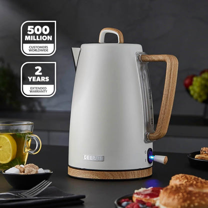 GEEPAS NordiQ Kettle 3000W GK38072UK-CR (Cream)