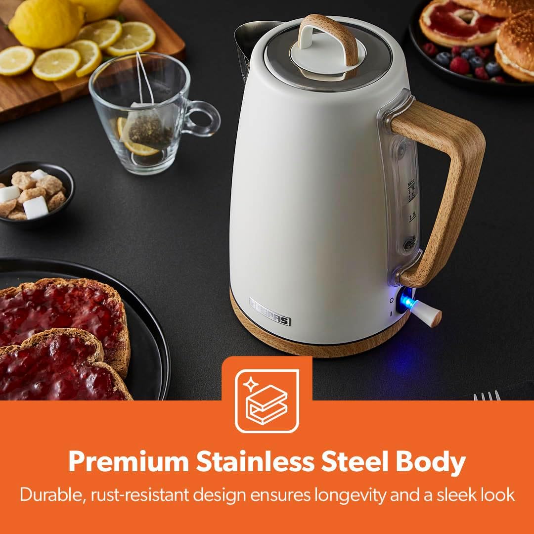 GEEPAS NordiQ Kettle 3000W GK38072UK-CR (Cream)
