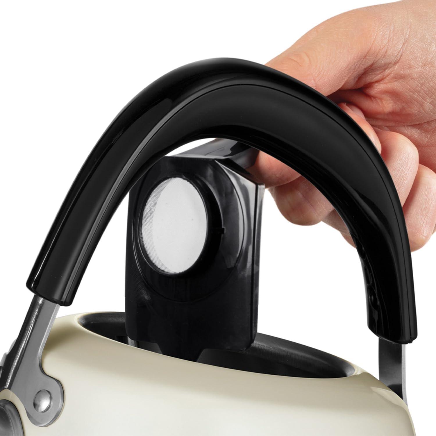 Russell Hobbs Stylevia Pyramid Kettle 28132 (Cream).