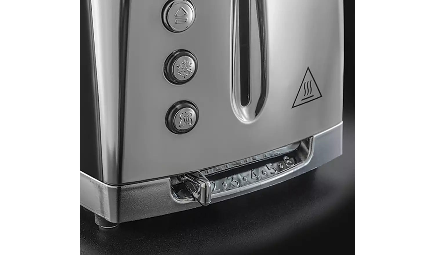Russell Hobbs Luna Jug Kettle & 2 Slice Toaster Kitchen Set (Grey) - Vibe Home