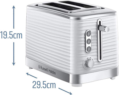 Russell Hobbs Inspire 2 Slice Toaster 24370 (White)